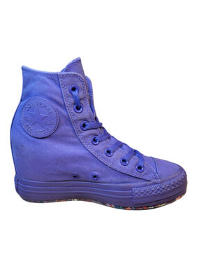 Converse 2014 RARE CTAS Platform Plus Hidden Wedge Nightshade Purple Sneaker